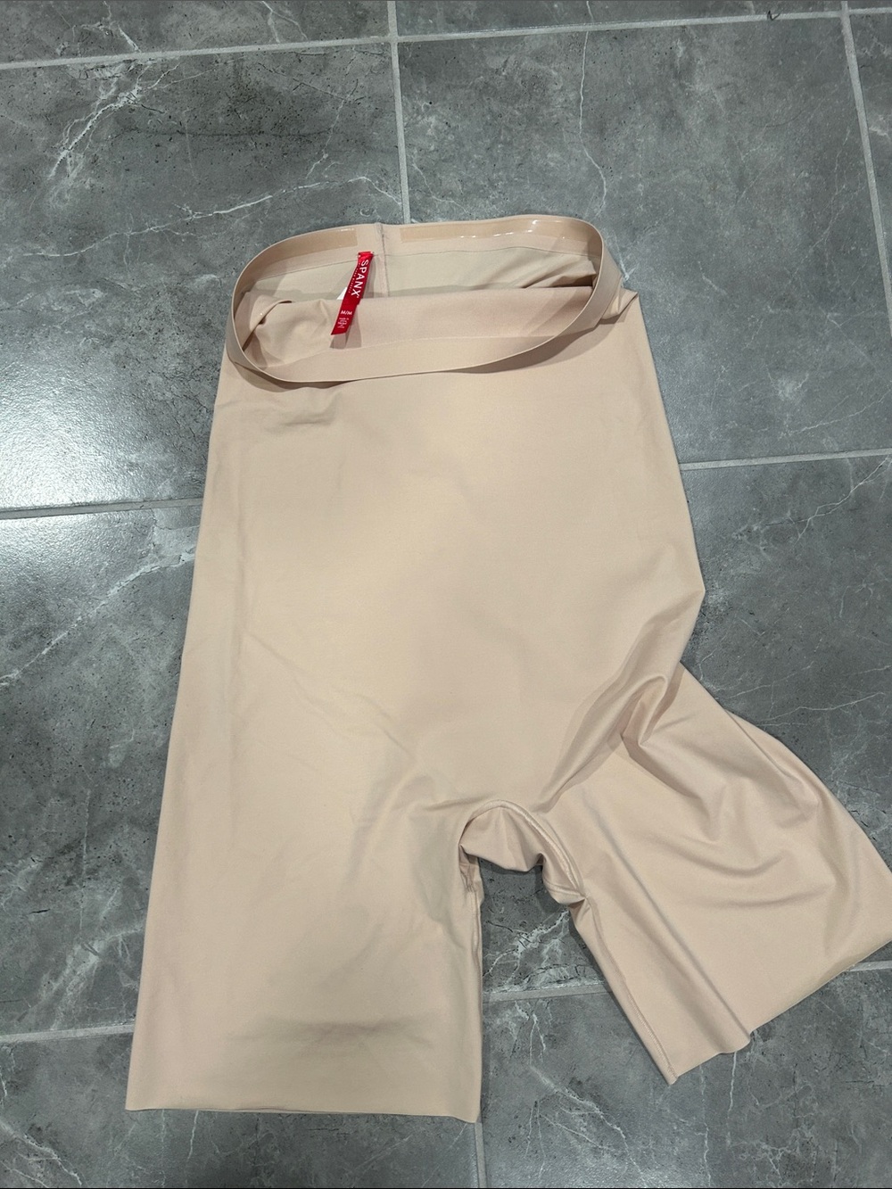 SPANX Nude/Shapewear High-Waist Shaping Shorts